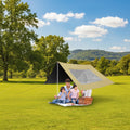 Toldo desmontable para SUV y furgoneta con protección solar para viajes y camping